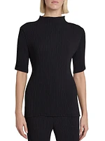 Hatching Pleats Top