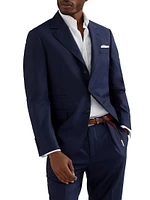 Super 150s Virgin Wool Prince of Wales Jacket