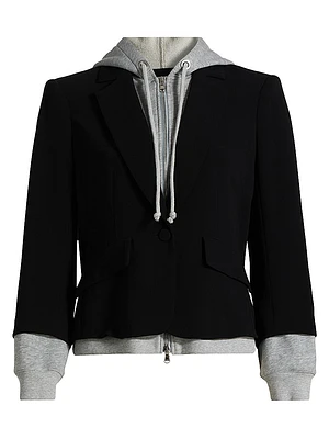 Le Petit Khloe Zip-UpBlazer