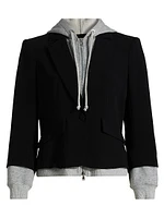 Le Petit Khloe Zip-UpBlazer