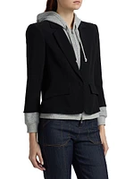 Le Petit Khloe Zip-UpBlazer