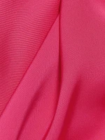 Shauna Satin Strapless Open Back Midi-Dress