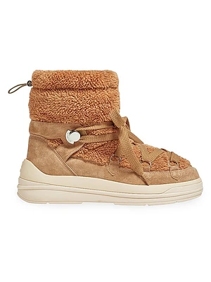 Insolux Snow Boots Faux Fur & Suede
