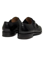 William Double-Buckle Monk Shoes