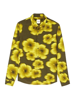 Loose-Fit Floral Shirt