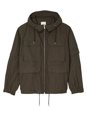Hooded Military Parka