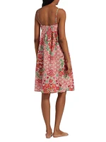 Mariposa Floral Cotton Sleep Dress