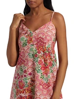 Mariposa Floral Cotton Sleep Dress