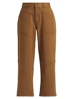 Mallory Stretch Twill Ankle Jeans