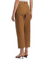 Mallory Stretch Twill Ankle Jeans