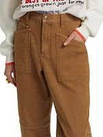Mallory Stretch Twill Ankle Jeans