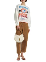 Mallory Stretch Twill Ankle Jeans