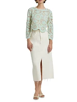 Pippa Crocheted Cotton Top