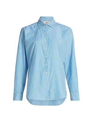Beau Cotton Striped Shirt