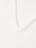 Crochet Johnny Collar Polo Shirt