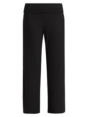 Skye Rib-Knit Lounge Pants