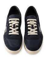 Downtown Re-Nylon and Suede Sneakers