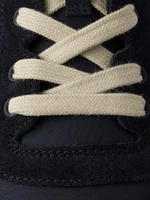 Downtown Re-Nylon and Suede Sneakers
