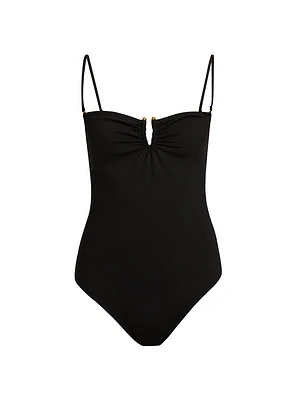 Semi-Sweetheart One-Piece Swimsuit