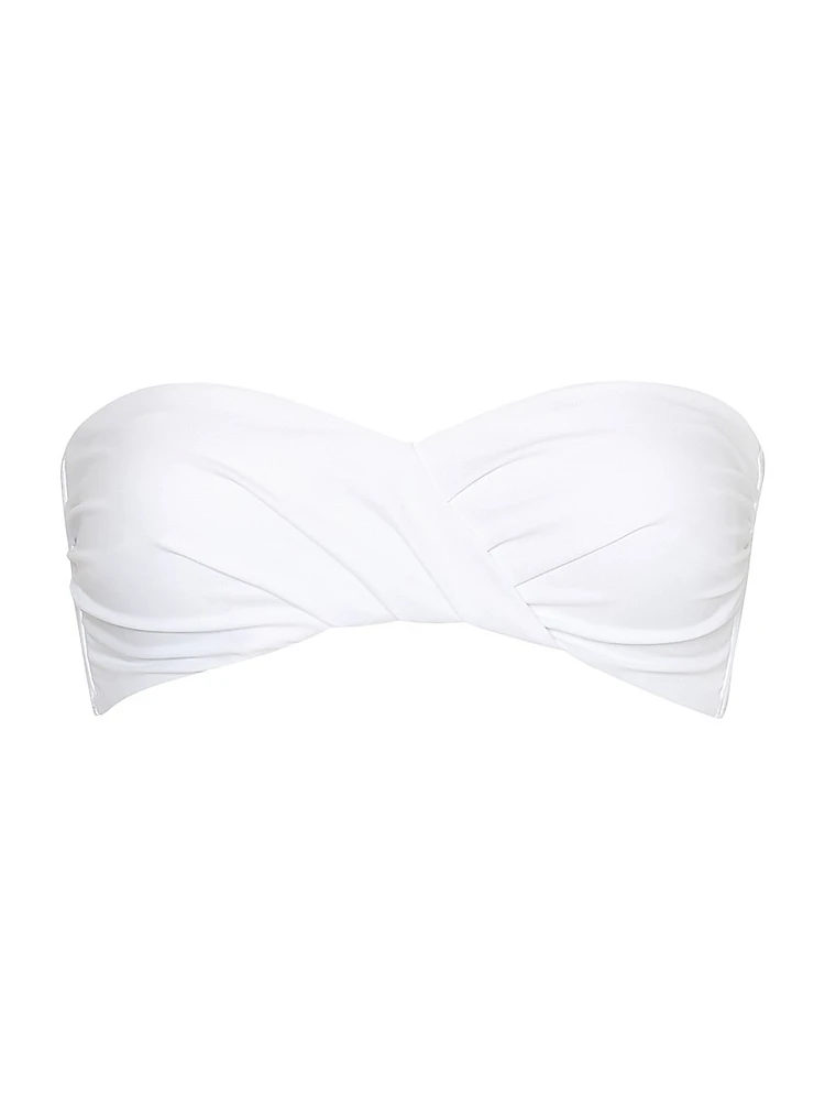 Soleil Twist Bandeau Bikini Top