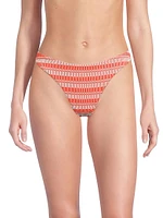 Margot Striped Bikini Bottom