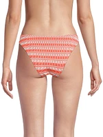Margot Striped Bikini Bottom