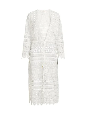 Tiered Lace Coverup