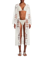 Tiered Lace Coverup