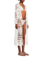 Tiered Lace Coverup