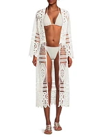 Tiered Lace Coverup