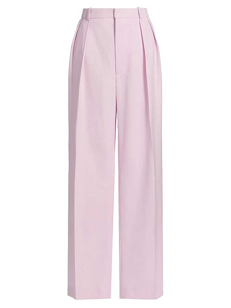 Tapered Low-Rise Trousers