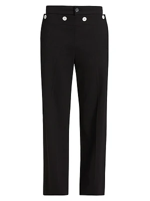 Oliver Wool Gabardine Pants