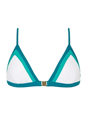 Amalfi Colorblocked Bikini Top