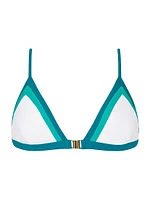 Amalfi Colorblocked Bikini Top