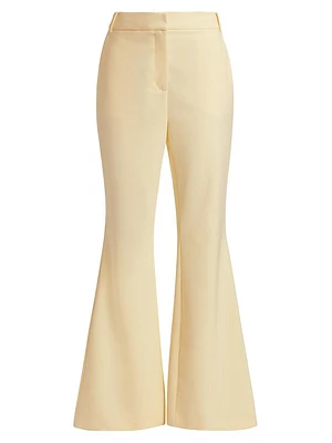 Gaia Stretch High-Rise Flared Pants