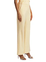 Gaia Stretch High-Rise Flared Pants