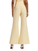 Gaia Stretch High-Rise Flared Pants