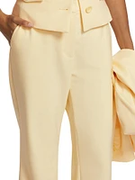 Gaia Stretch High-Rise Flared Pants