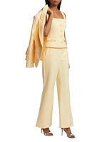 Gaia Stretch High-Rise Flared Pants