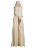 Jocelyn Tie-Front Maxi Dress