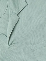 Johnny Collar Pique Cotton Polo Shirt
