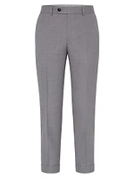 Lightweight Hopsack Formal Fit Trousers