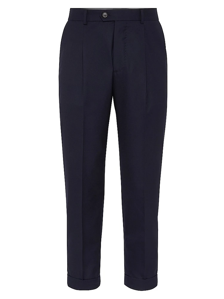 Lightweight Cashmere Formal Fit Trousers