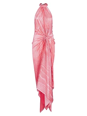 Theodora Stretch Silk Maxi Dress