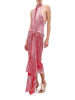 Theodora Stretch Silk Maxi Dress
