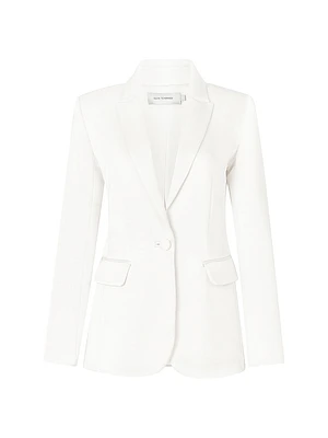 Rebeca Hammered Satin Jacket