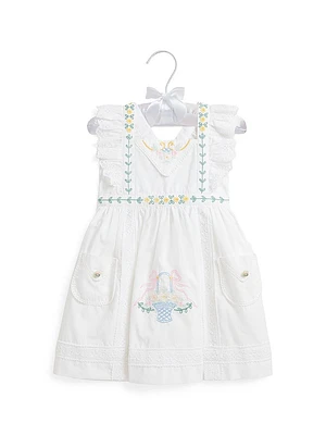 Baby Girl's Embroidered Eyelet Dress