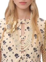 Short Dress in Crepe Couture