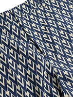 Cotton Popeline Bermuda Shorts with Toute La V Print