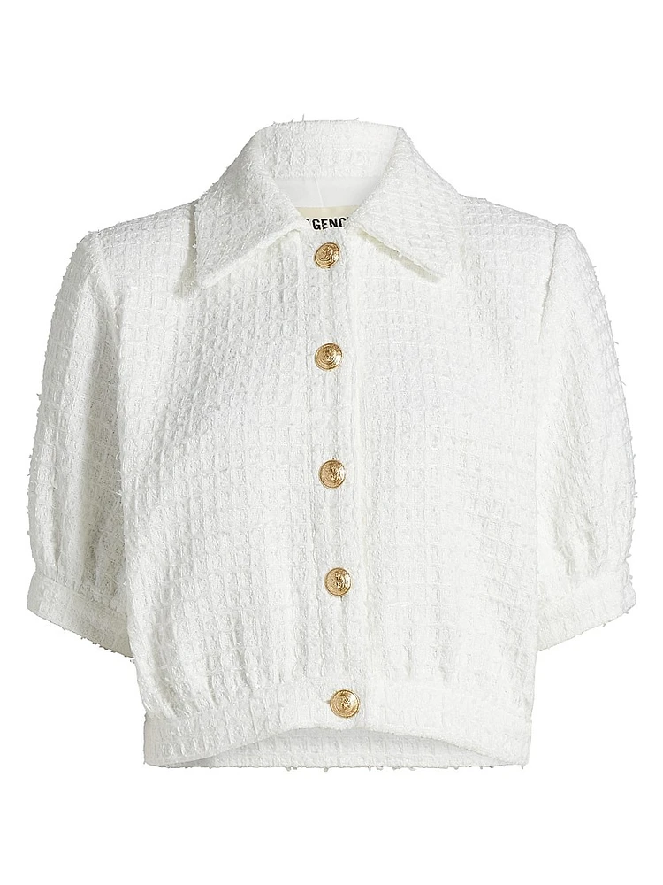 Cove Crop Short-Sleeve Jacket